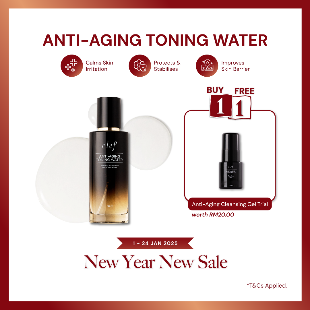 CLEF Anti-Aging Toning Water