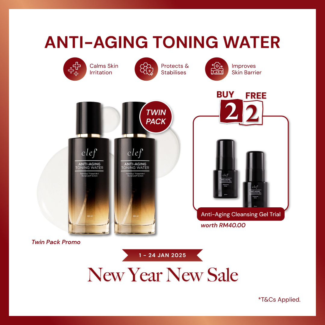 CLEF Anti-Aging Toning Water