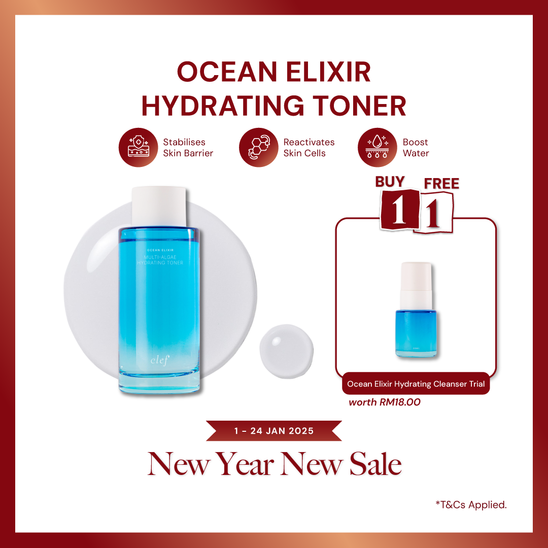 CLEF Ocean Elixir Hydrating Toner