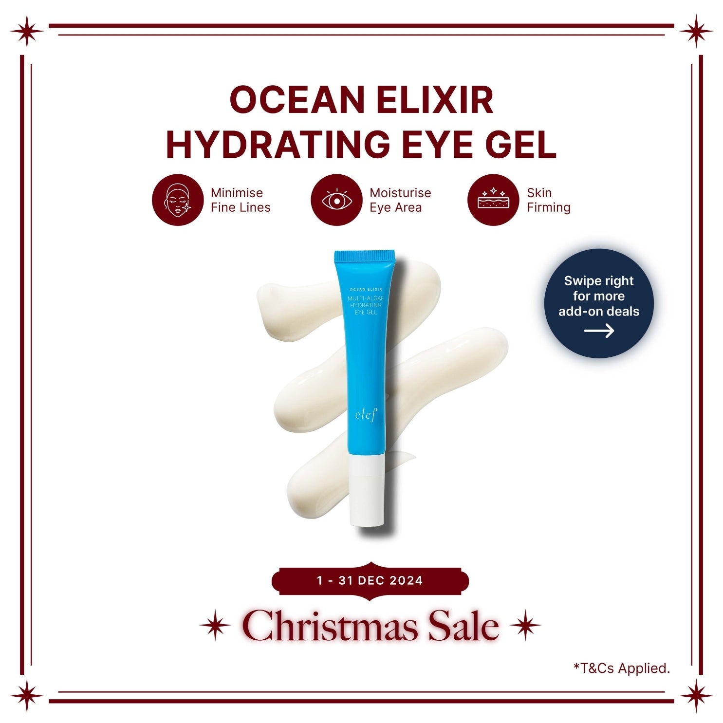 CLEF Ocean Elixir Hydrating Eye Gel