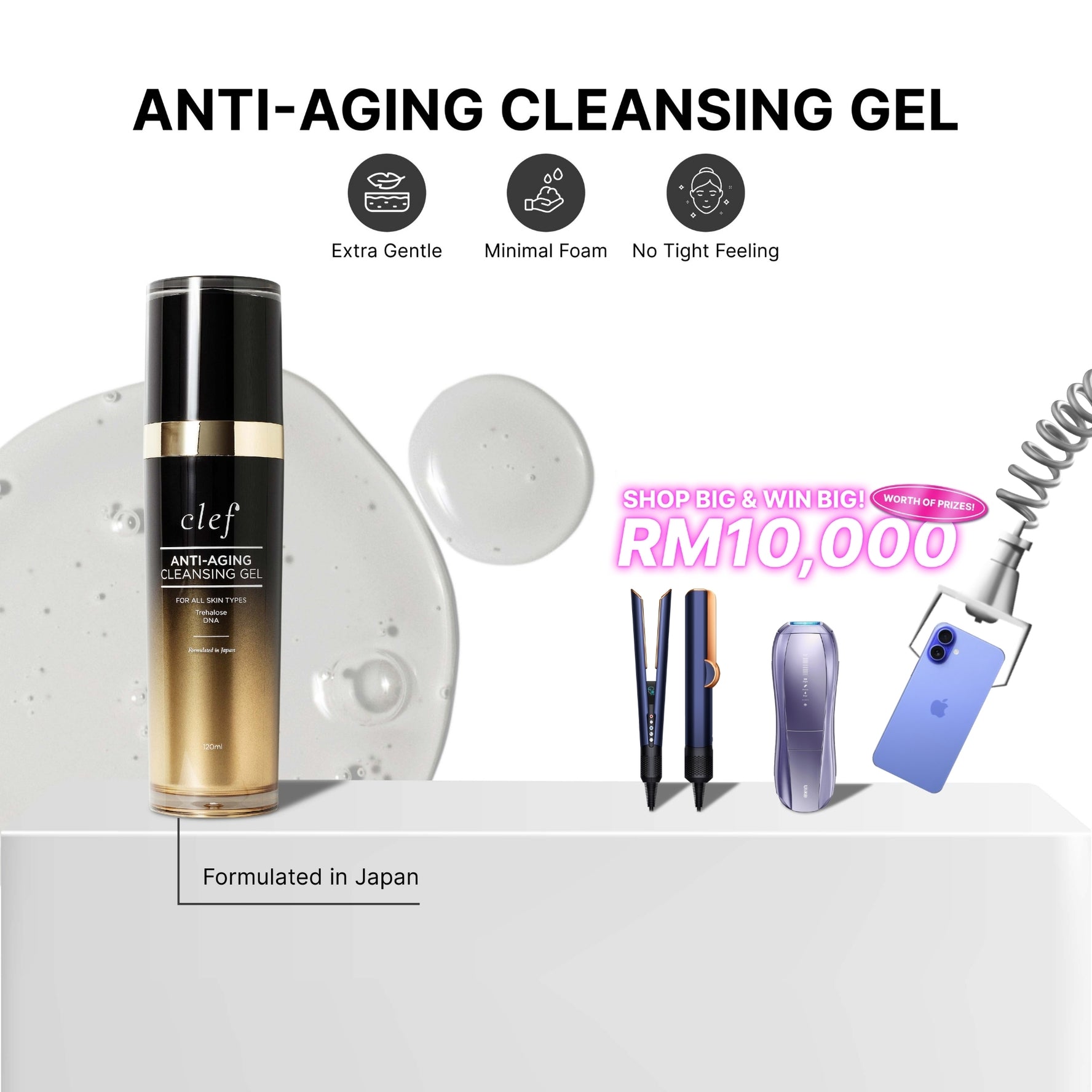 CLEF Anti-Aging Cleansing Gel