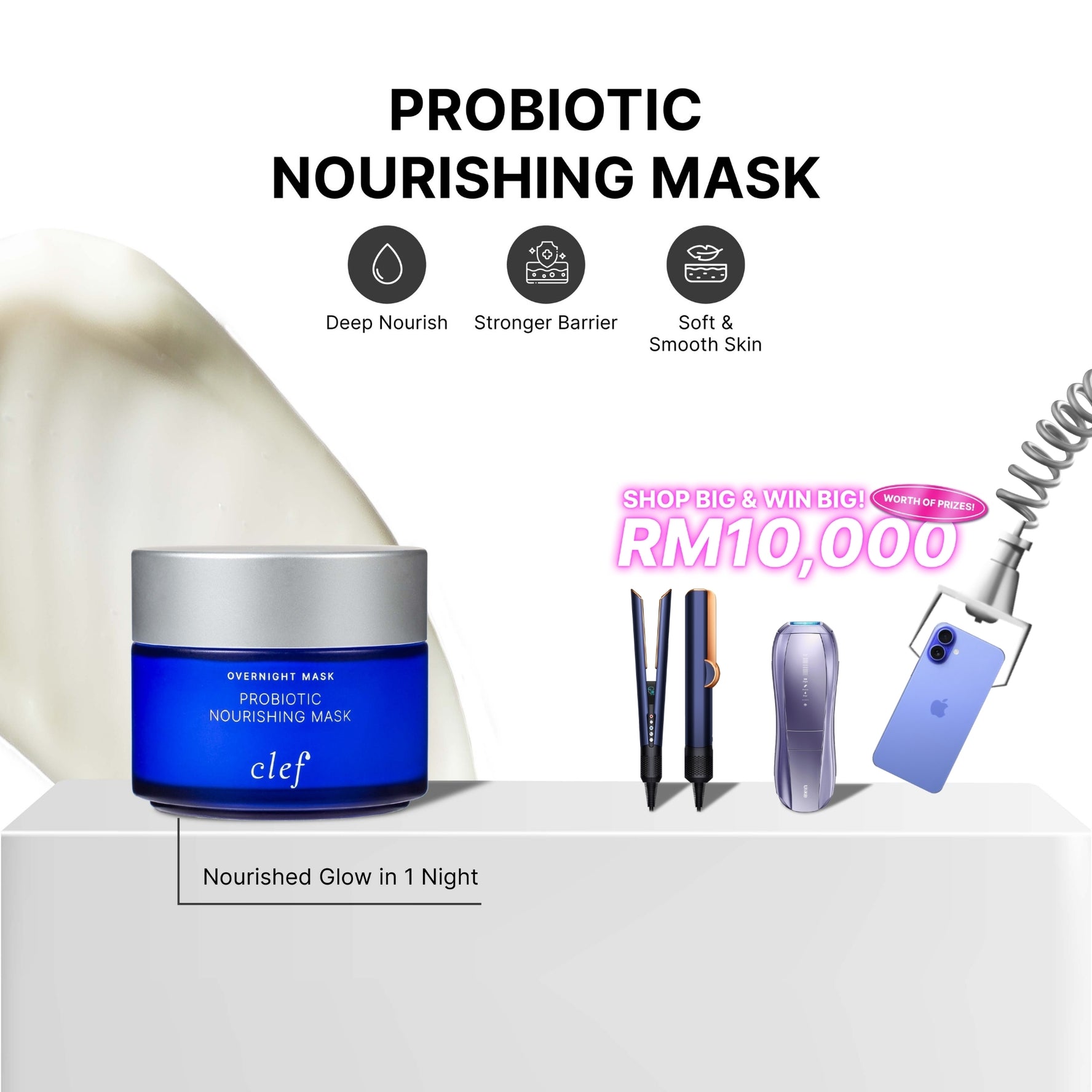 CLEF Probiotic Nourishing Mask