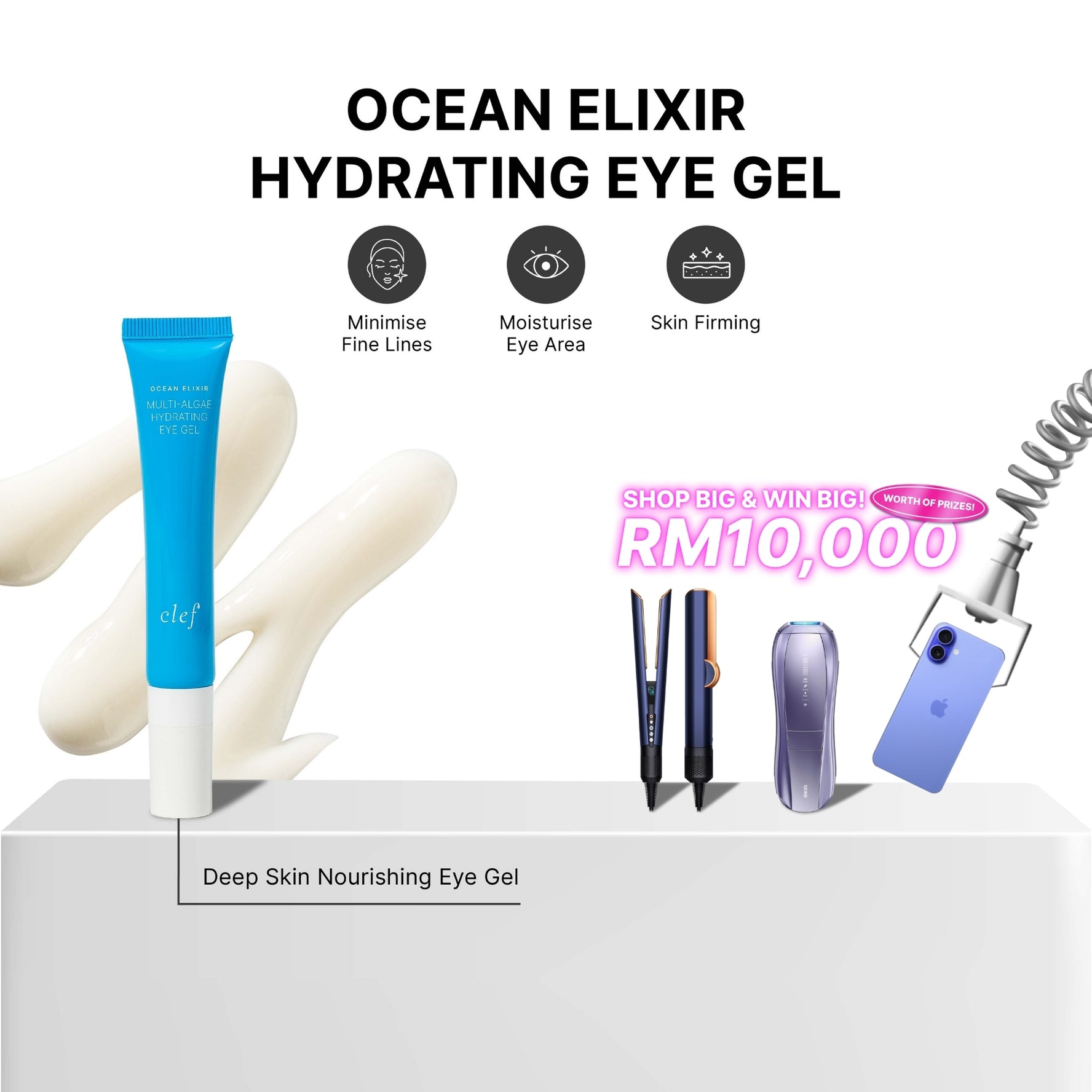 CLEF Ocean Elixir Hydrating Eye Gel