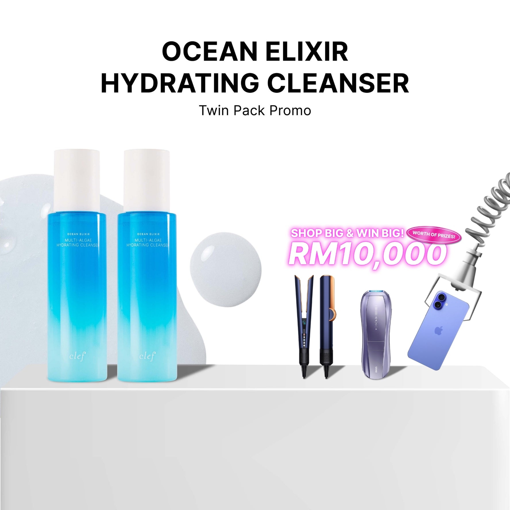 CLEF Ocean Elixir Hydrating Cleanser