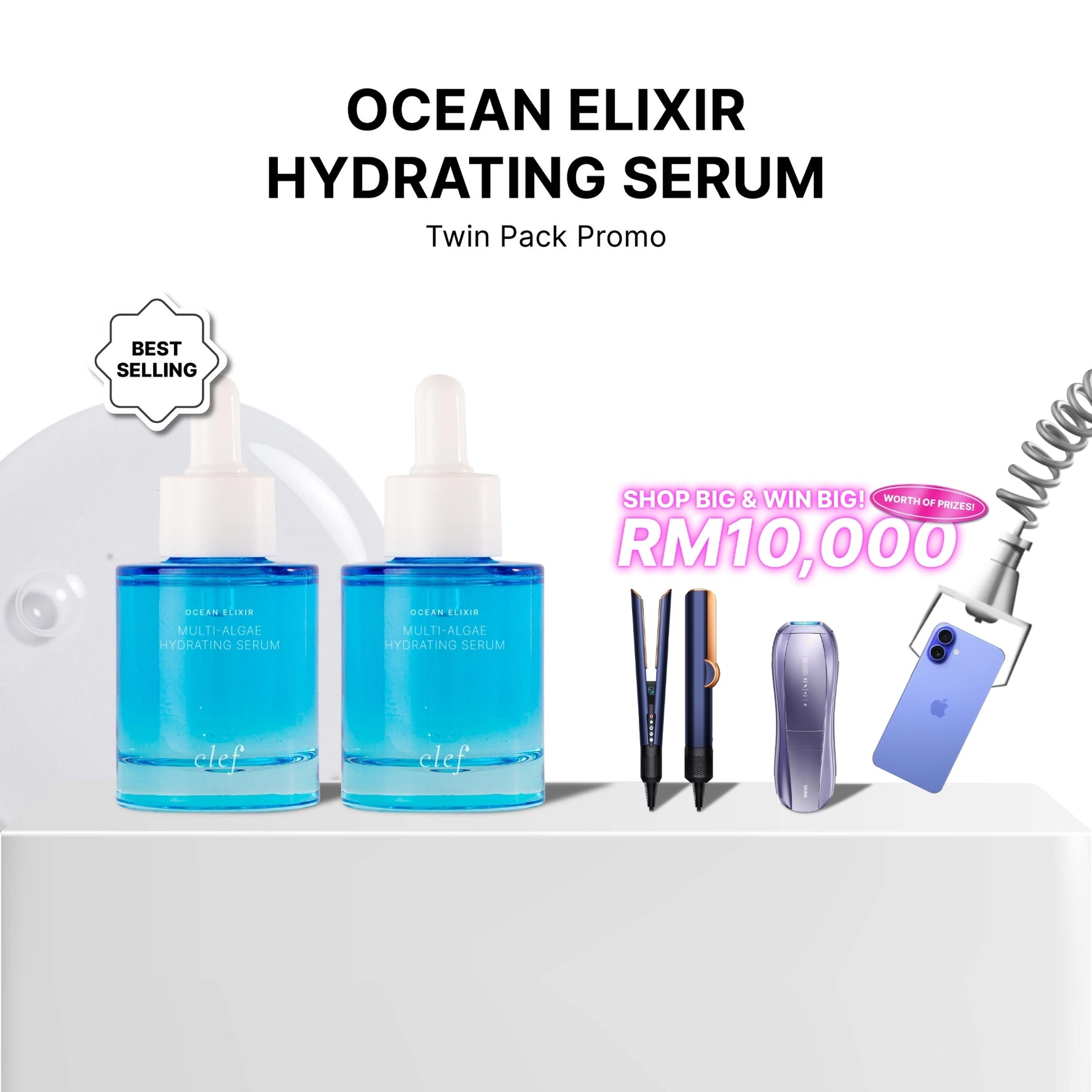 CLEF Ocean Elixir Hydrating Serum