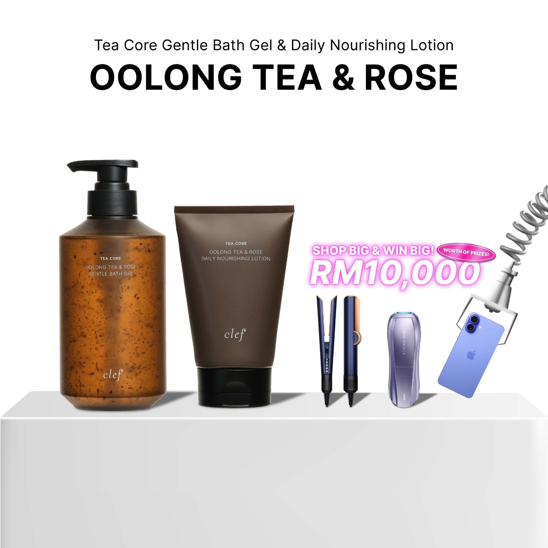 CLEF Tea Core Oolong Tea & Rose