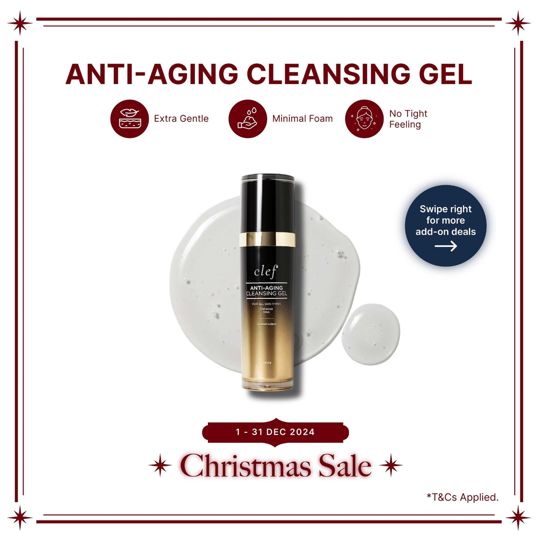 CLEF Anti-Aging Cleansing Gel