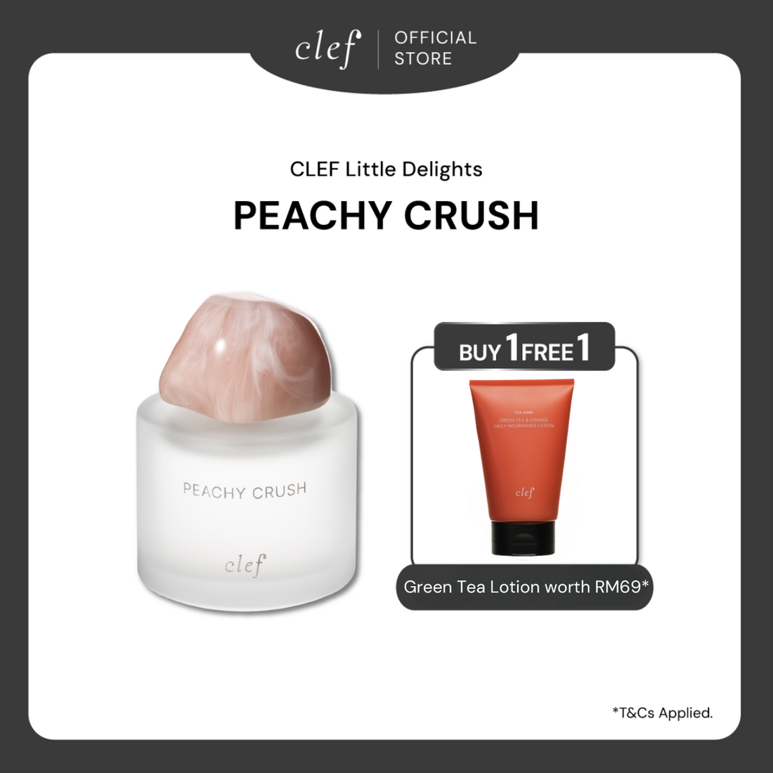 CLEF Peachy Crush