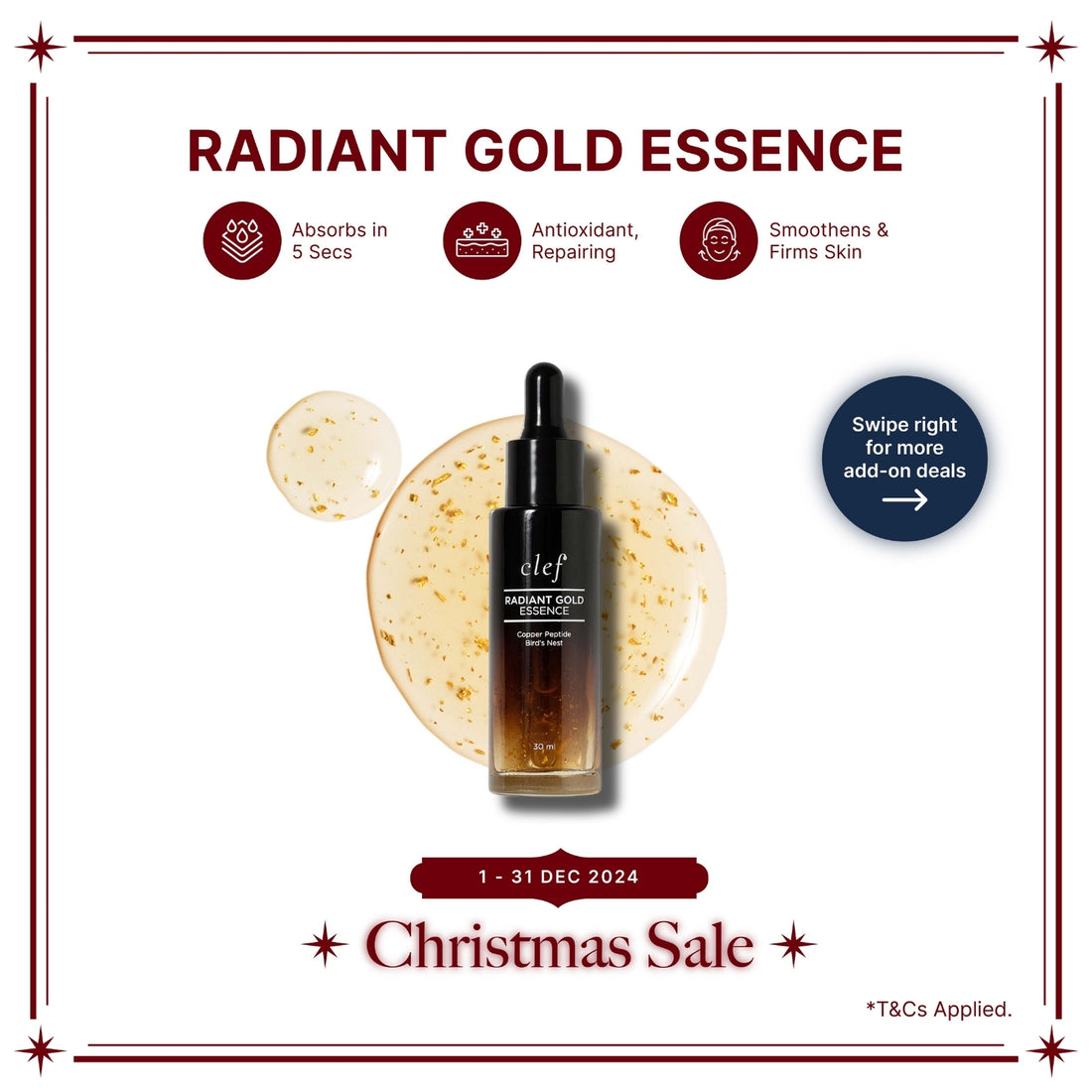 CLEF Radiant Gold Essence