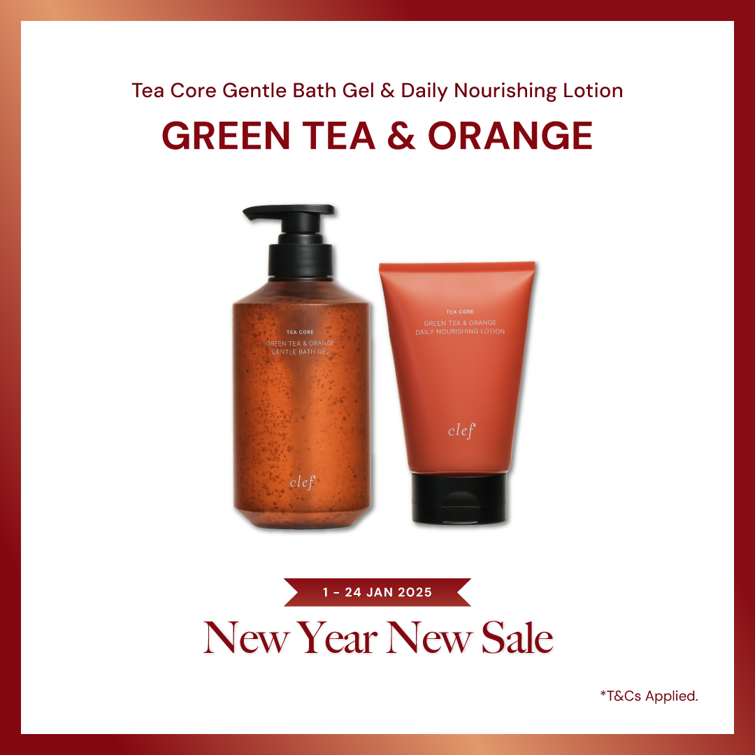 CLEF Tea Core Green Tea & Orange