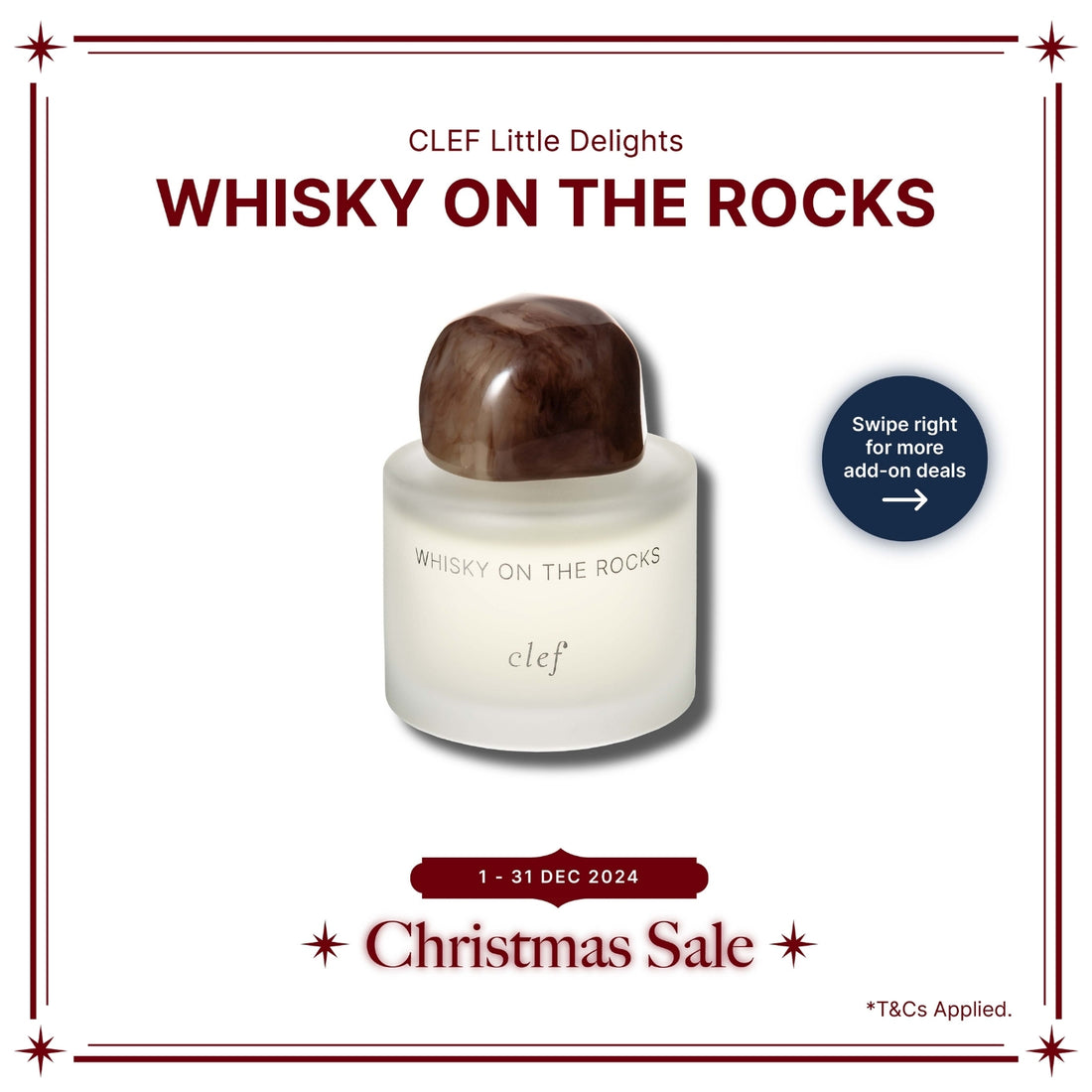 CLEF Whisky On The Rocks