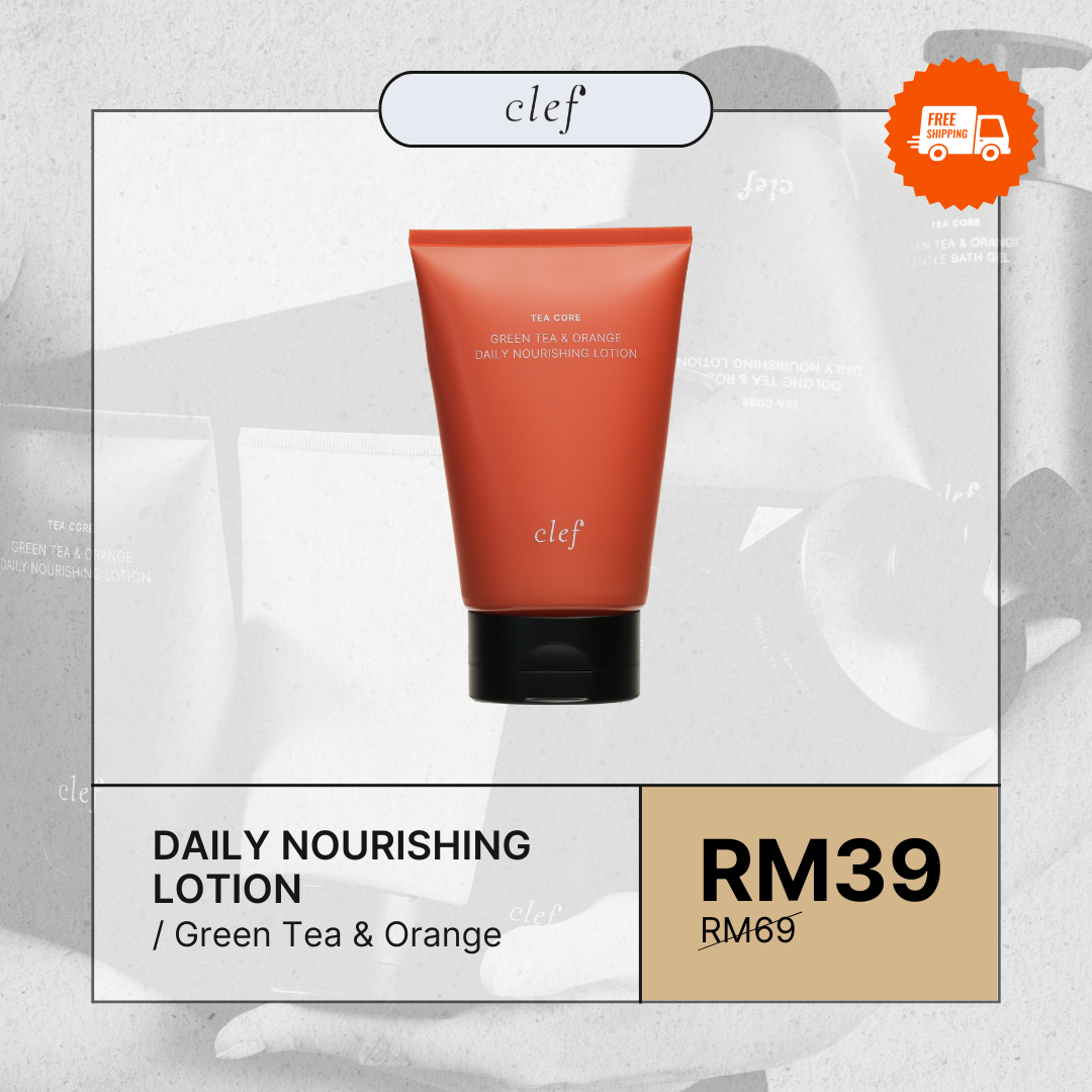 [READY STOCK] CLEF Tea Core Daily Nourishing Lotion 200ml