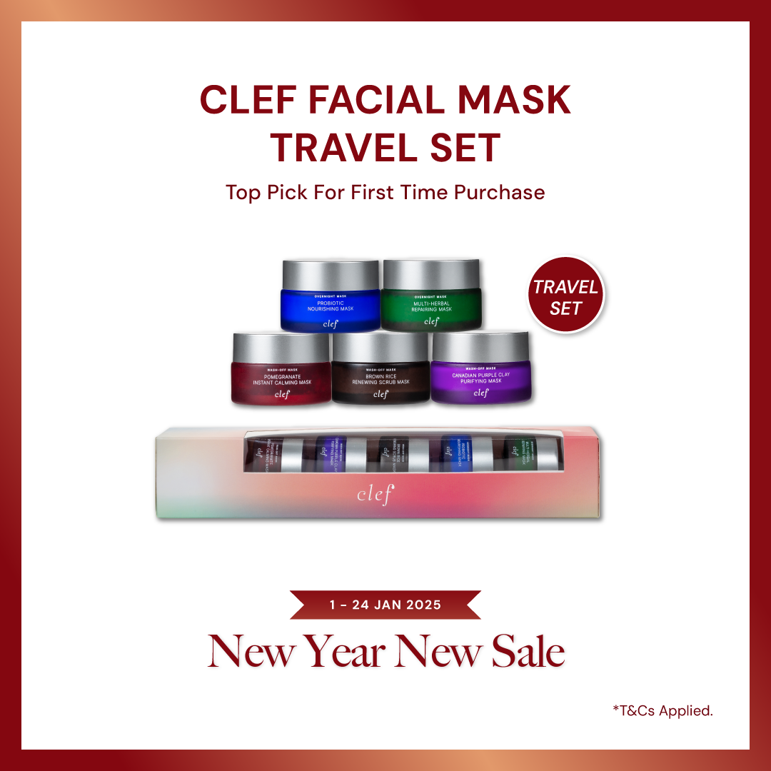 CLEF Facial Mask Travel Kit