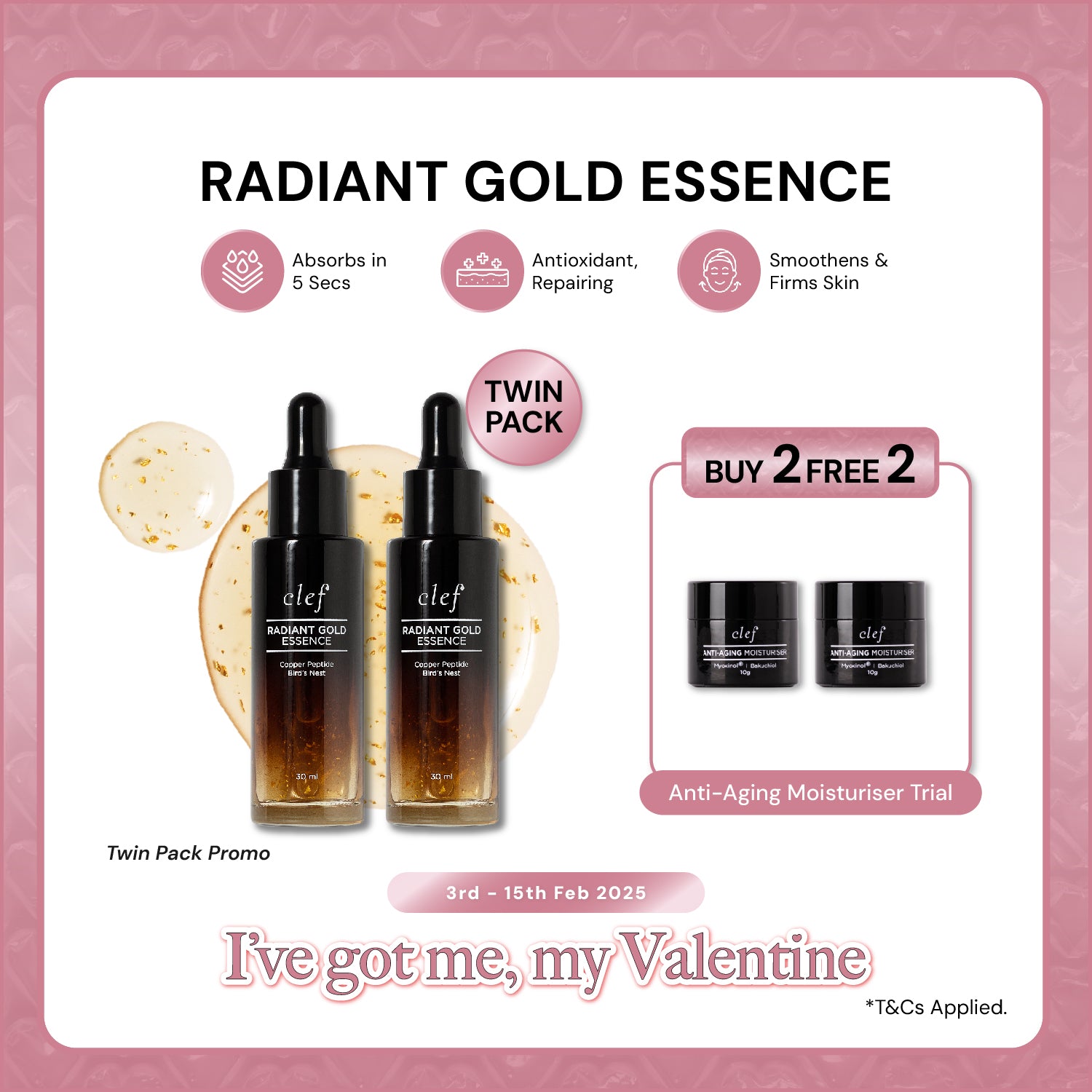 CLEF Radiant Gold Essence