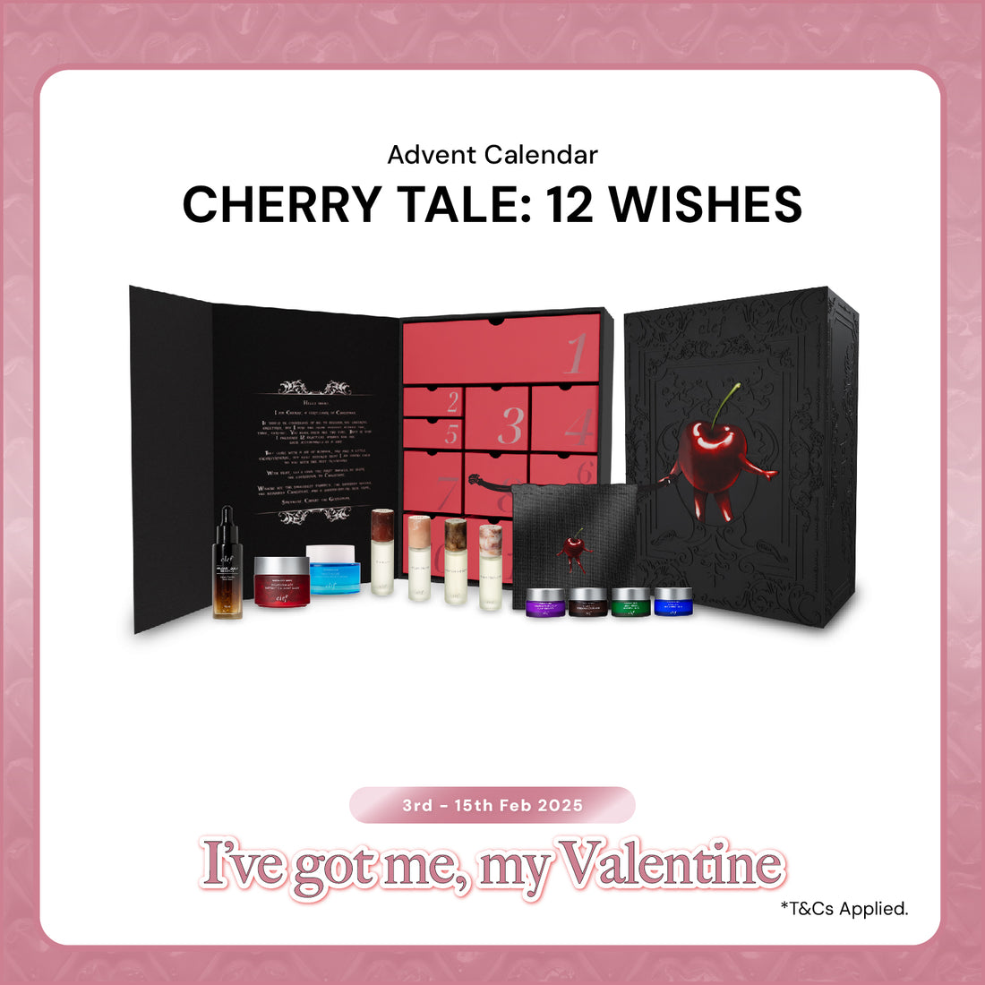 [Ready Stock] CLEF Cherry Tales: 12 Wishes Advent Calendar