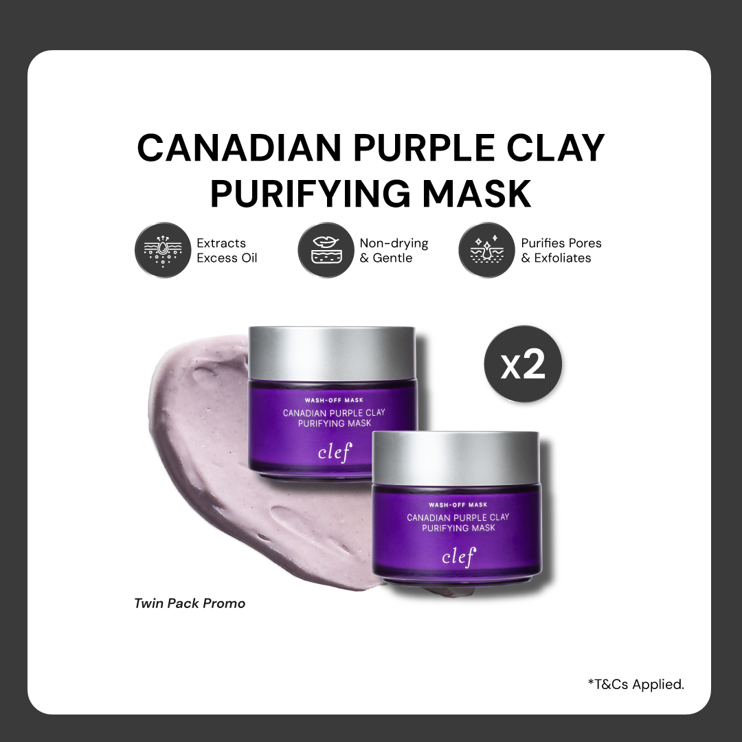 CLEF Canadian Purple Clay Purifying Mask