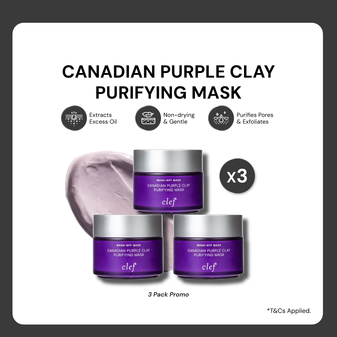 CLEF Canadian Purple Clay Purifying Mask