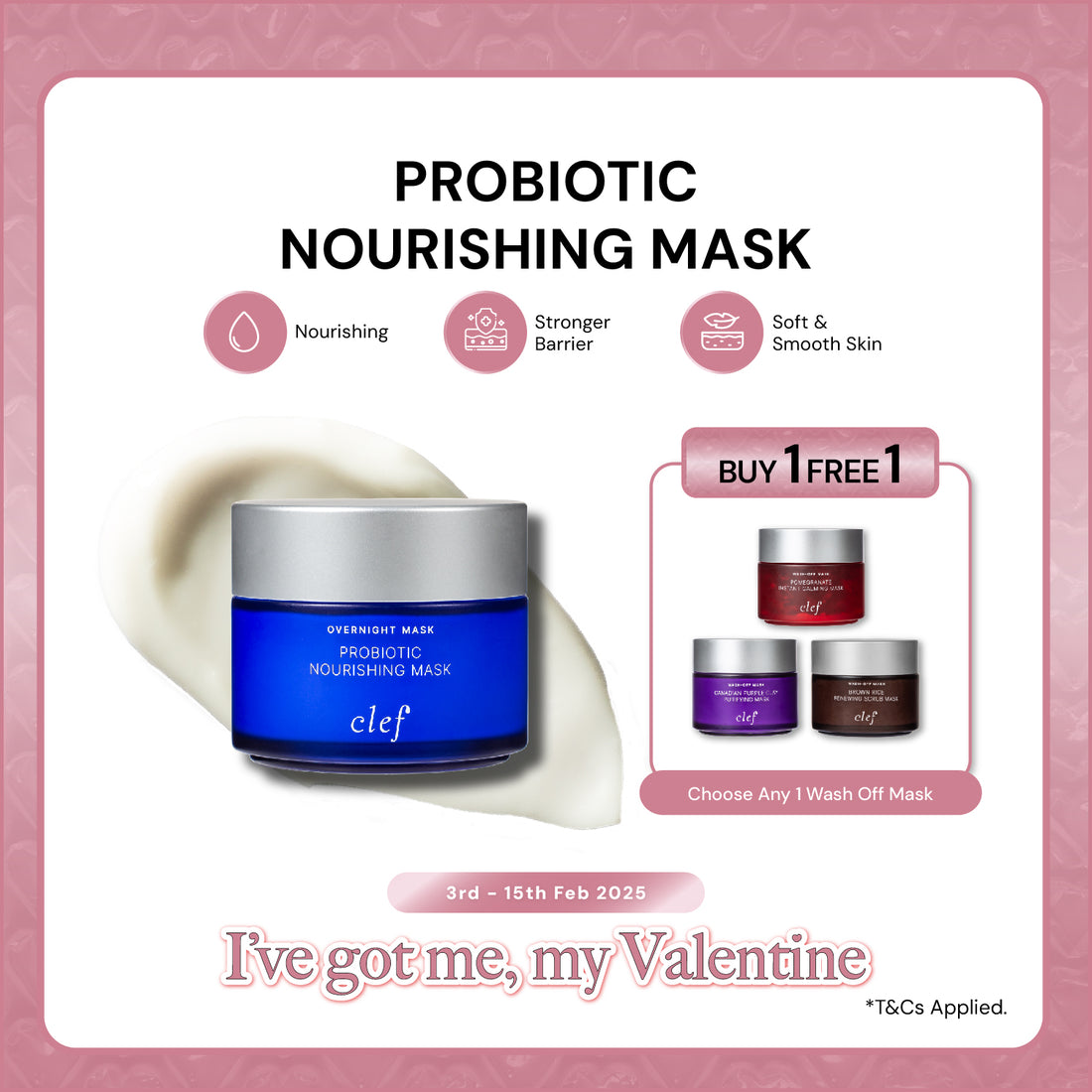 CLEF Probiotic Nourishing Mask