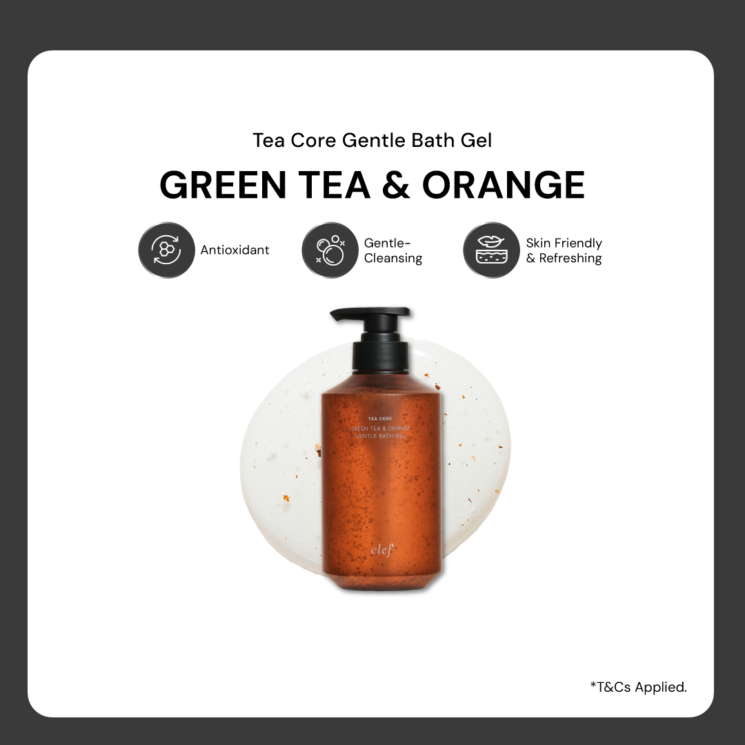 CLEF Tea Core Green Tea & Orange