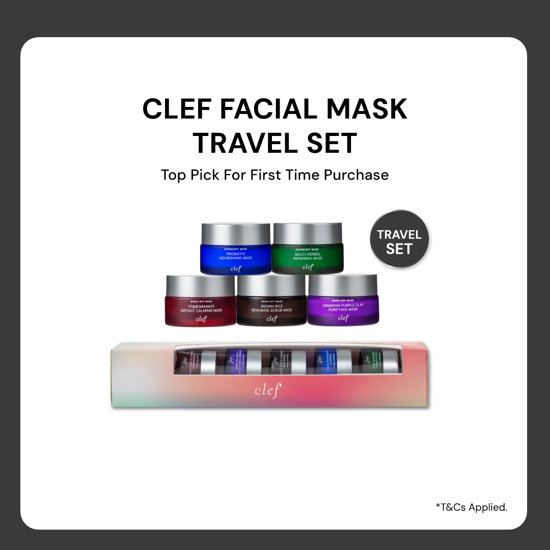 CLEF Facial Mask Travel Kit