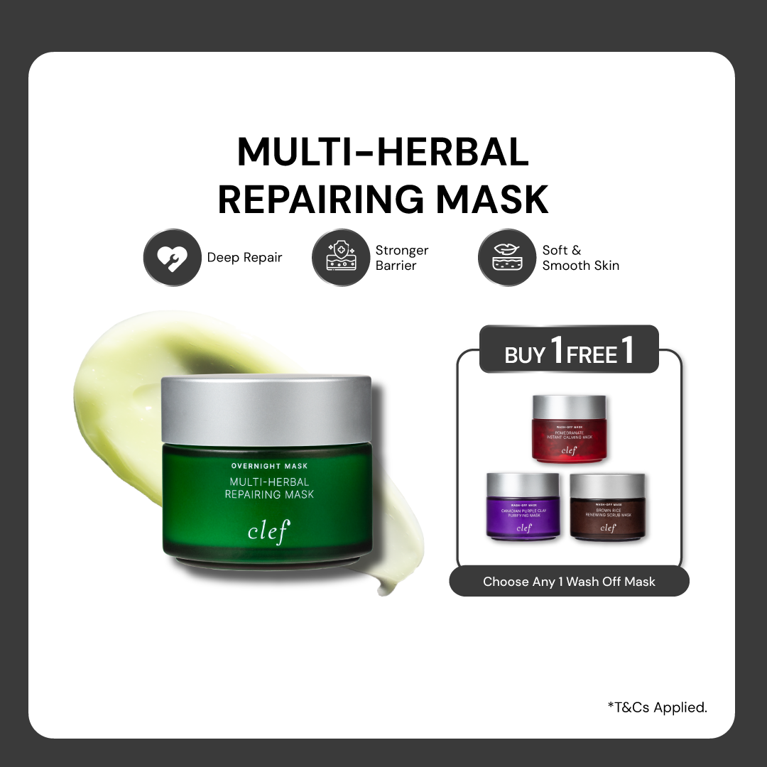 CLEF Multi-Herbal Repairing Mask