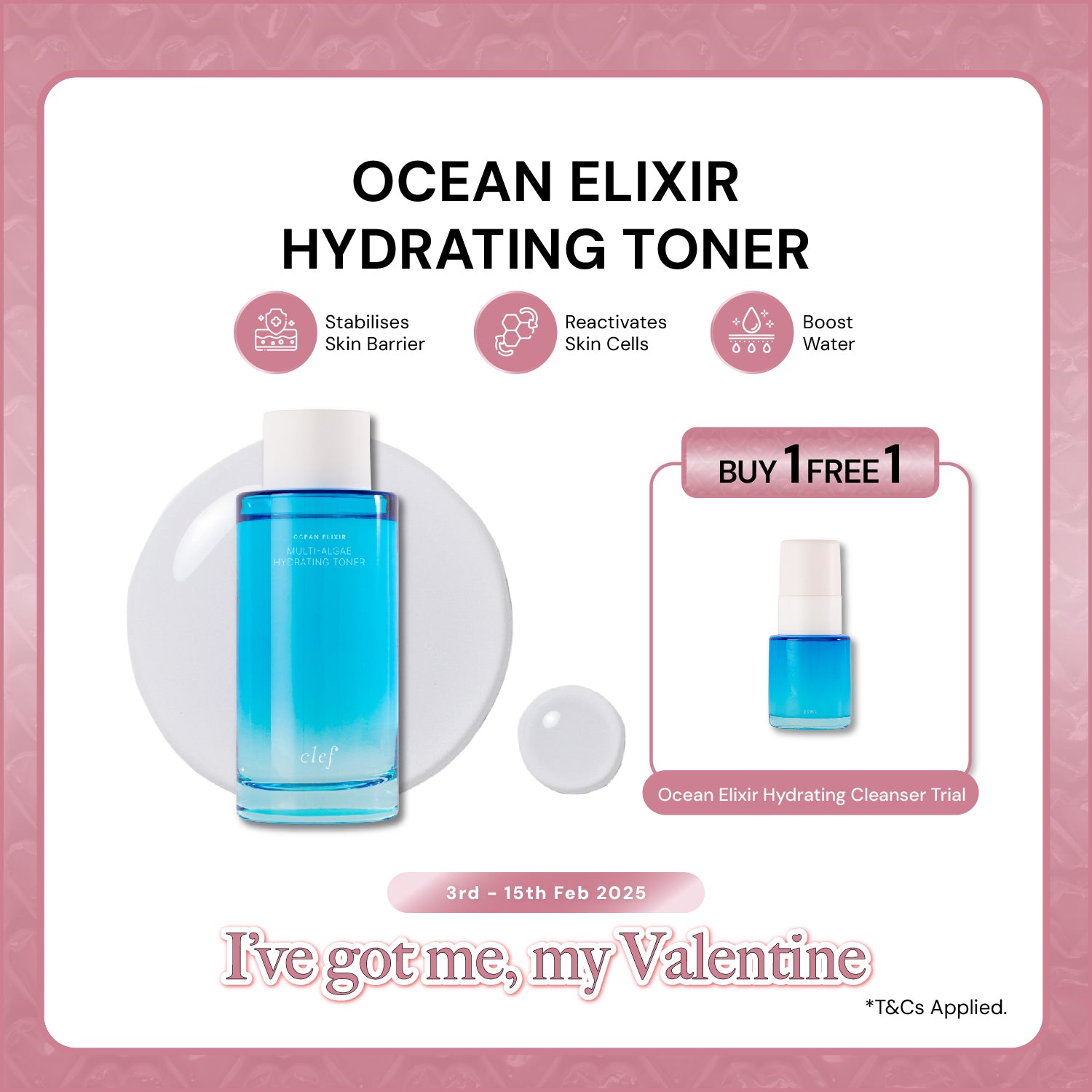 CLEF Ocean Elixir Hydrating Toner