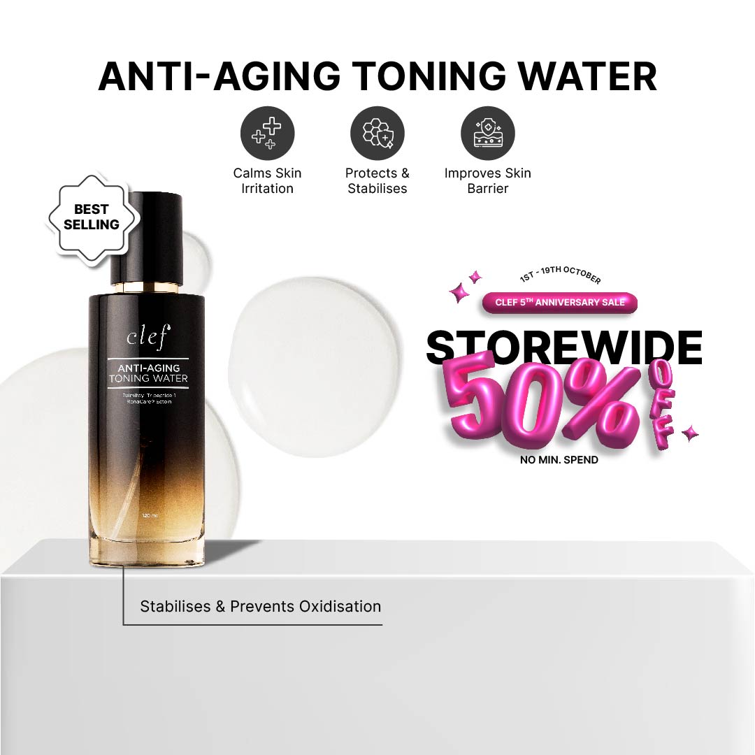 CLEF Anti-Aging Toning Water