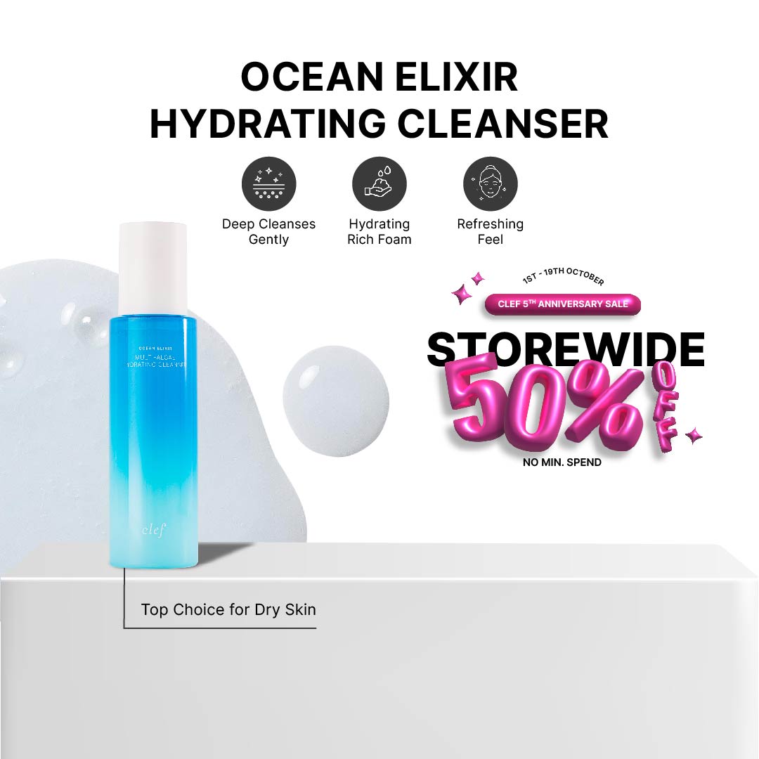 CLEF Ocean Elixir Hydrating Cleanser