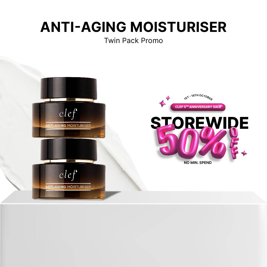 [PRE-ORDER SHIP BY 25TH OCT]  CLEF Anti-Aging Moisturiser