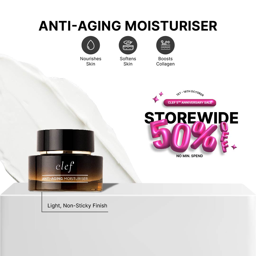 [PRE-ORDER SHIP BY 25TH OCT]  CLEF Anti-Aging Moisturiser