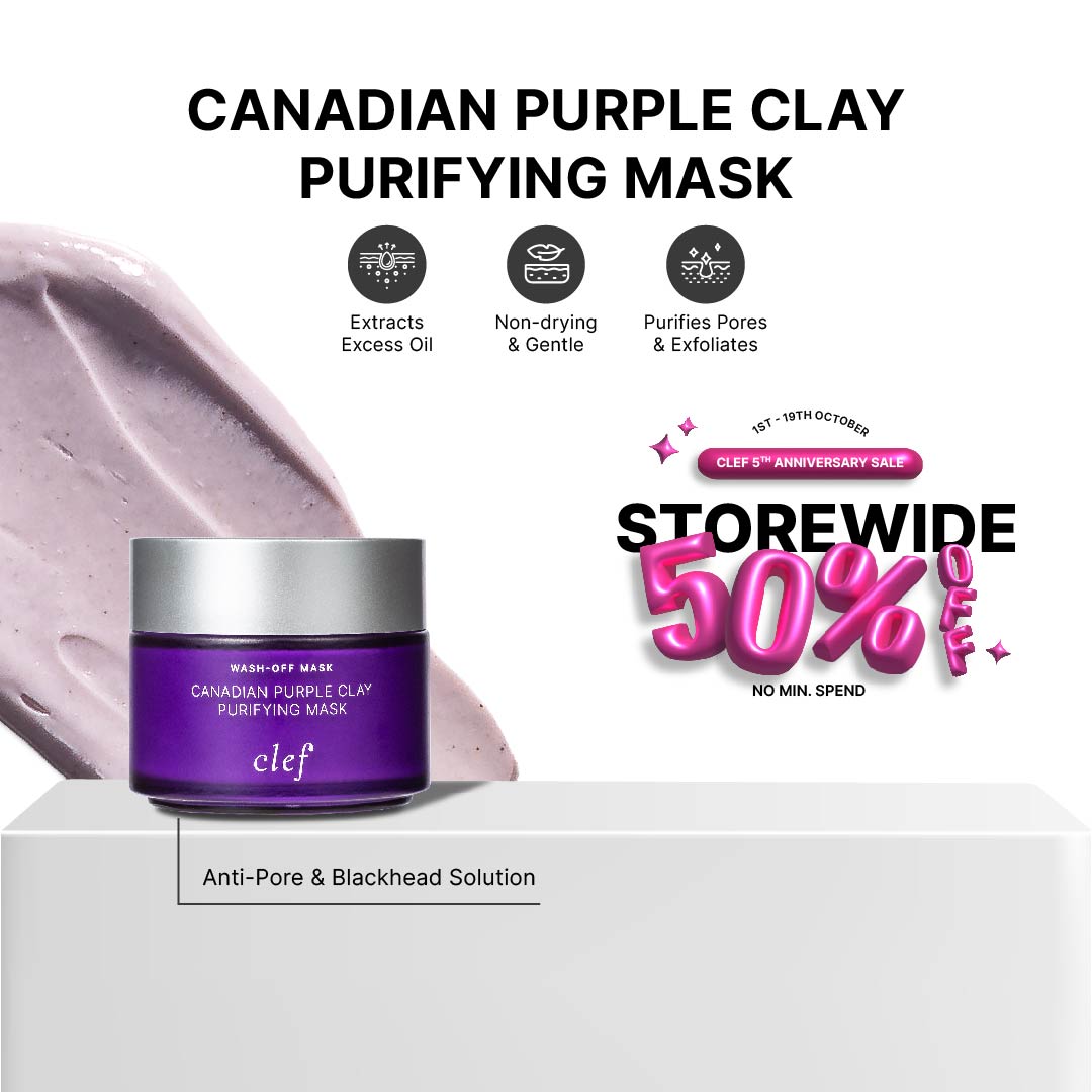 CLEF Canadian Purple Clay Purifying Mask