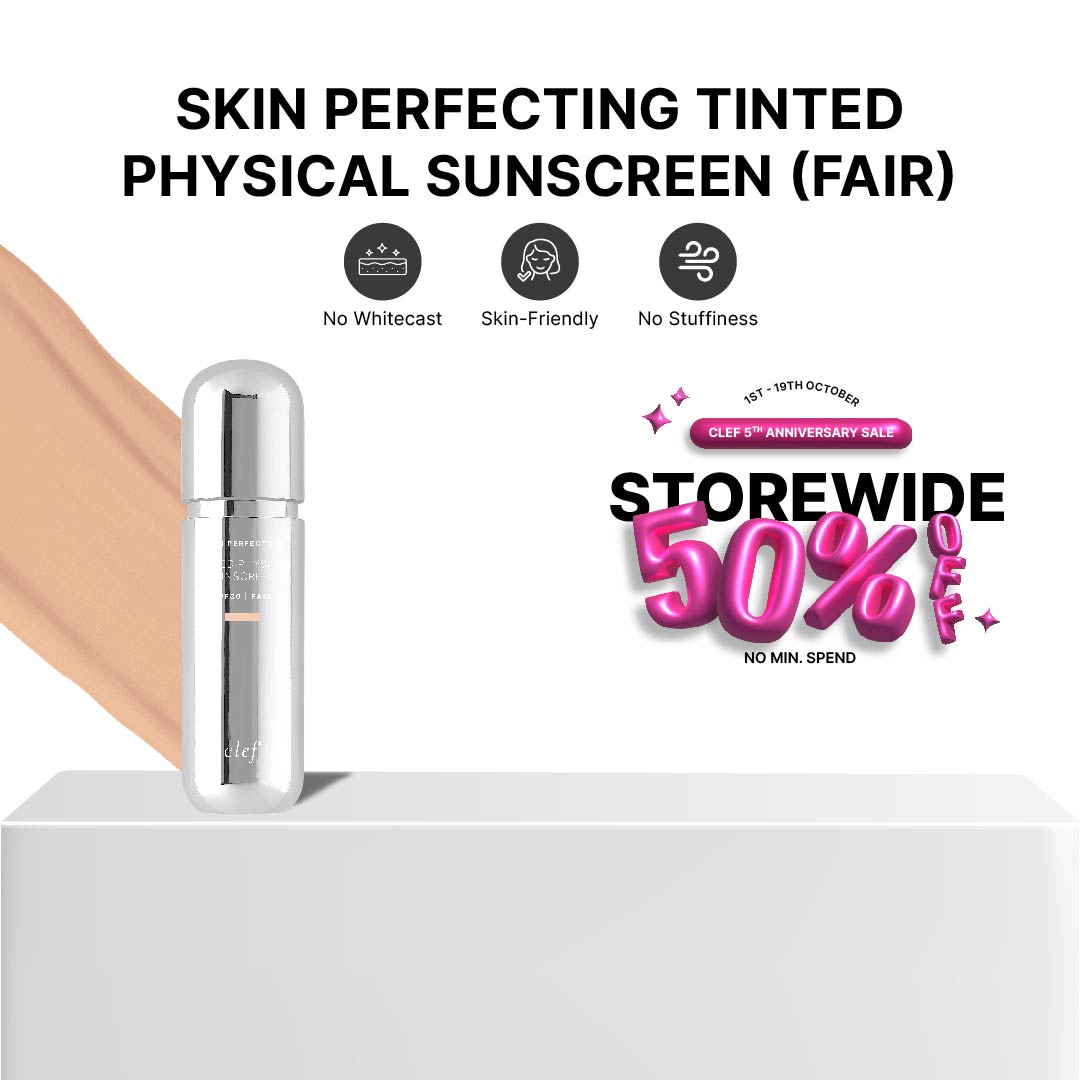 CLEF Skin Perfecting Tinted Physical Sunscreen