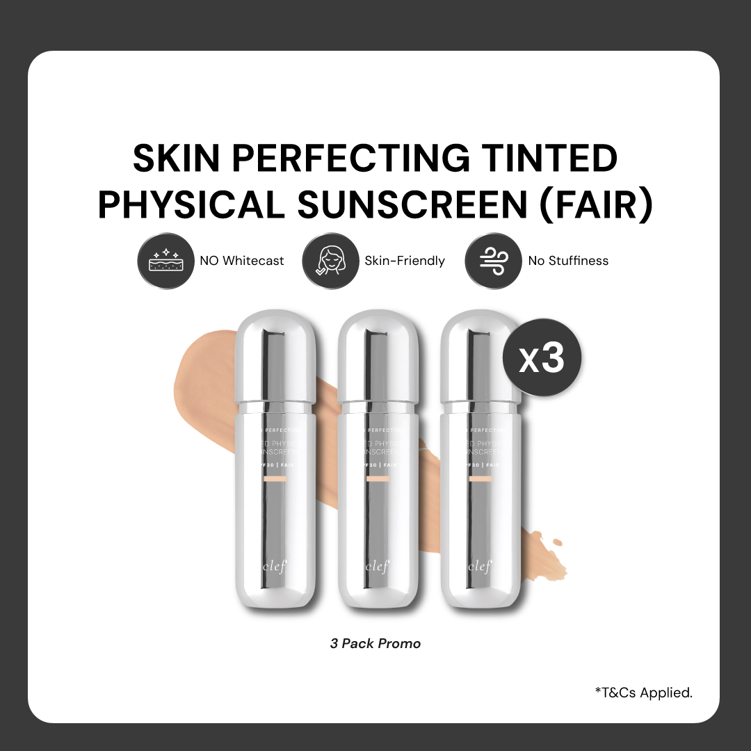 CLEF Skin Perfecting Tinted Physical Sunscreen